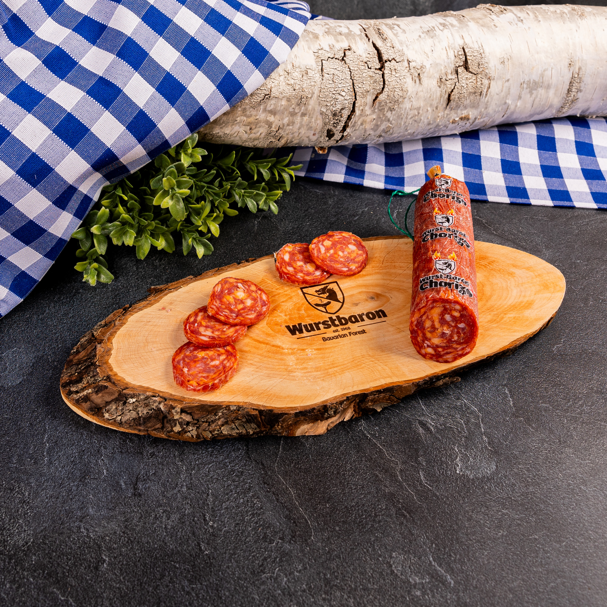 Salami Paket, leckere Salami am Stück & Mini Salami mit Holzkiste