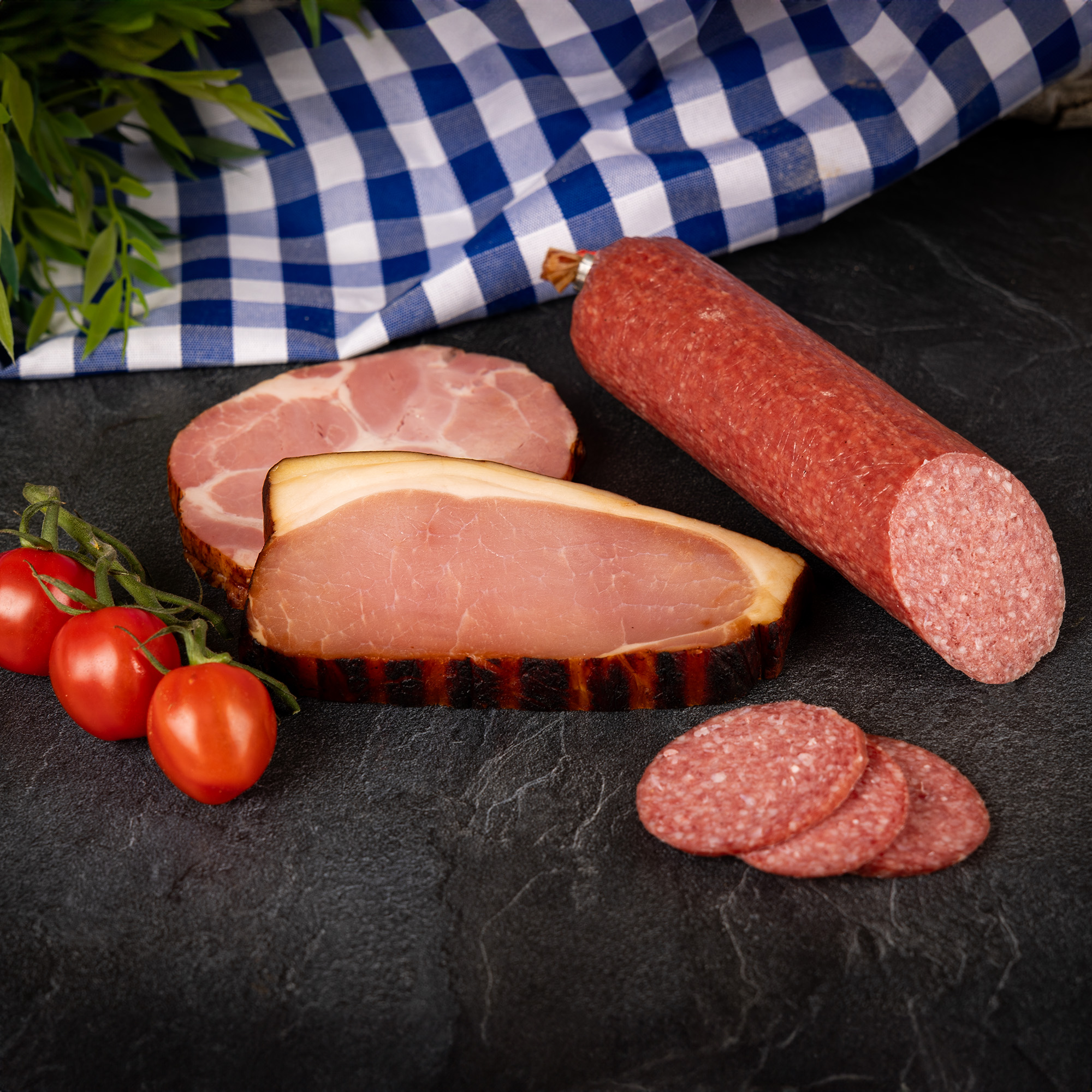 Brotzeit-Set - Bayerische Wurstauswahl, Geschenkset mit Vielfältigen Fleischspezialitäten, Ideal für Feiern und als Snack